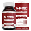 AK-Postbio: Akkermansia Probiotic 30 Billion TFU - Max Strength, Clinically Validated Dose & Patented Strain - Superior Pasteurized Form, Highest Absorption, Delivery - GLP-1 Probiotic - 30 Servings Triquetra HealthBuy Supplements Australia