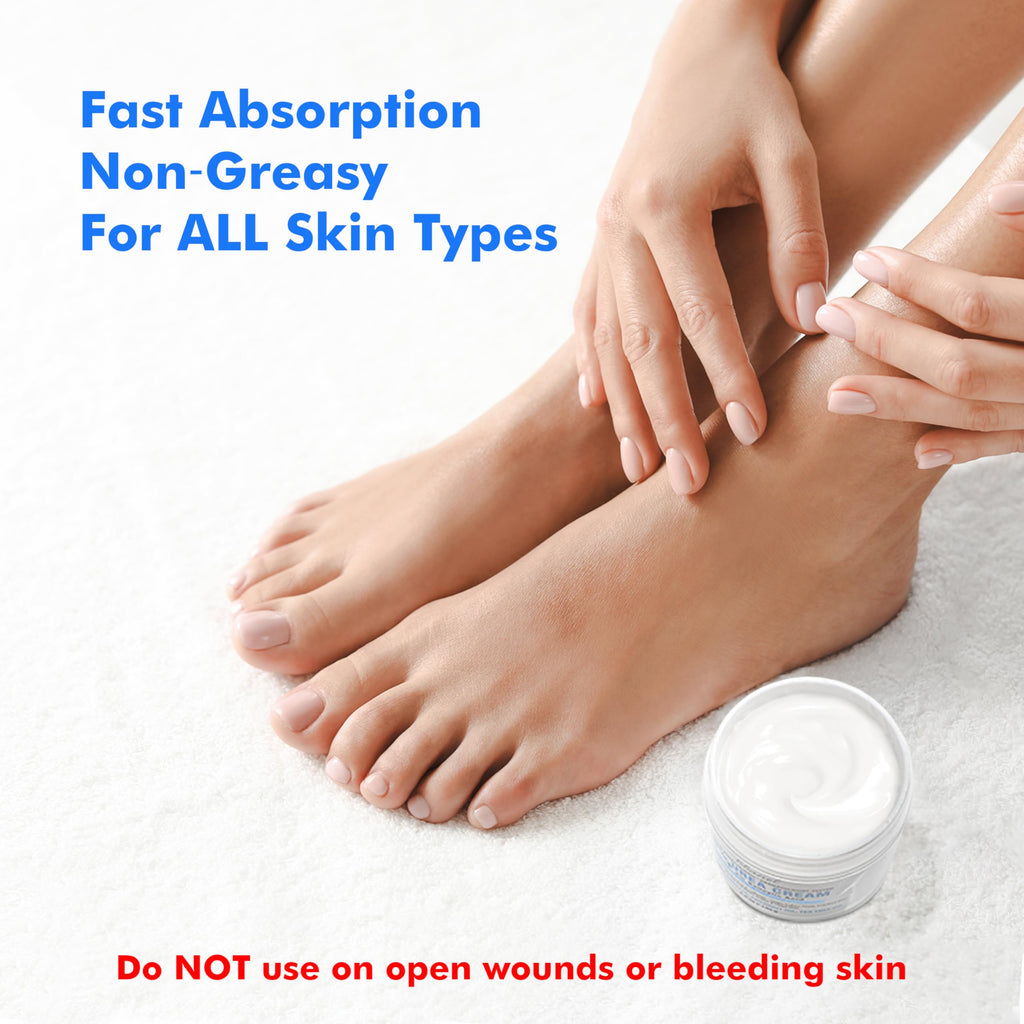 Ebanel Urea Cream 40% plus Salicylic Acid 2%, Foot Cream for Dry Cracked Heels Feet Knees Elbows Hands, Foot Dead Skin Cuticle Callus Remover Toenail Softener, Keratolytic Skin Barrier Repair Ebanel buy supplements Au