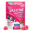 NSF Certified Creatine Gummy - Creatine Monohydrate Gummies 5000mg for Men & Women -120 Gummies Advanced Formula, Muscle Strength, Muscle Builder, Energy Boost, Pre-Workout Supplement-Raspberry AllcoovitaBuy Supplements Australia