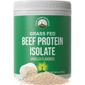 Grass Fed Beef Protein Powder - Lactose Free Great Tasting Beef Protein Isolate. Complete Animal Based Non Dairy Paleo Carnivore Supplement for Prime Muscle Building. No Whey. Vanilla Flavor Peak PerformanceBuy Supplements Australia