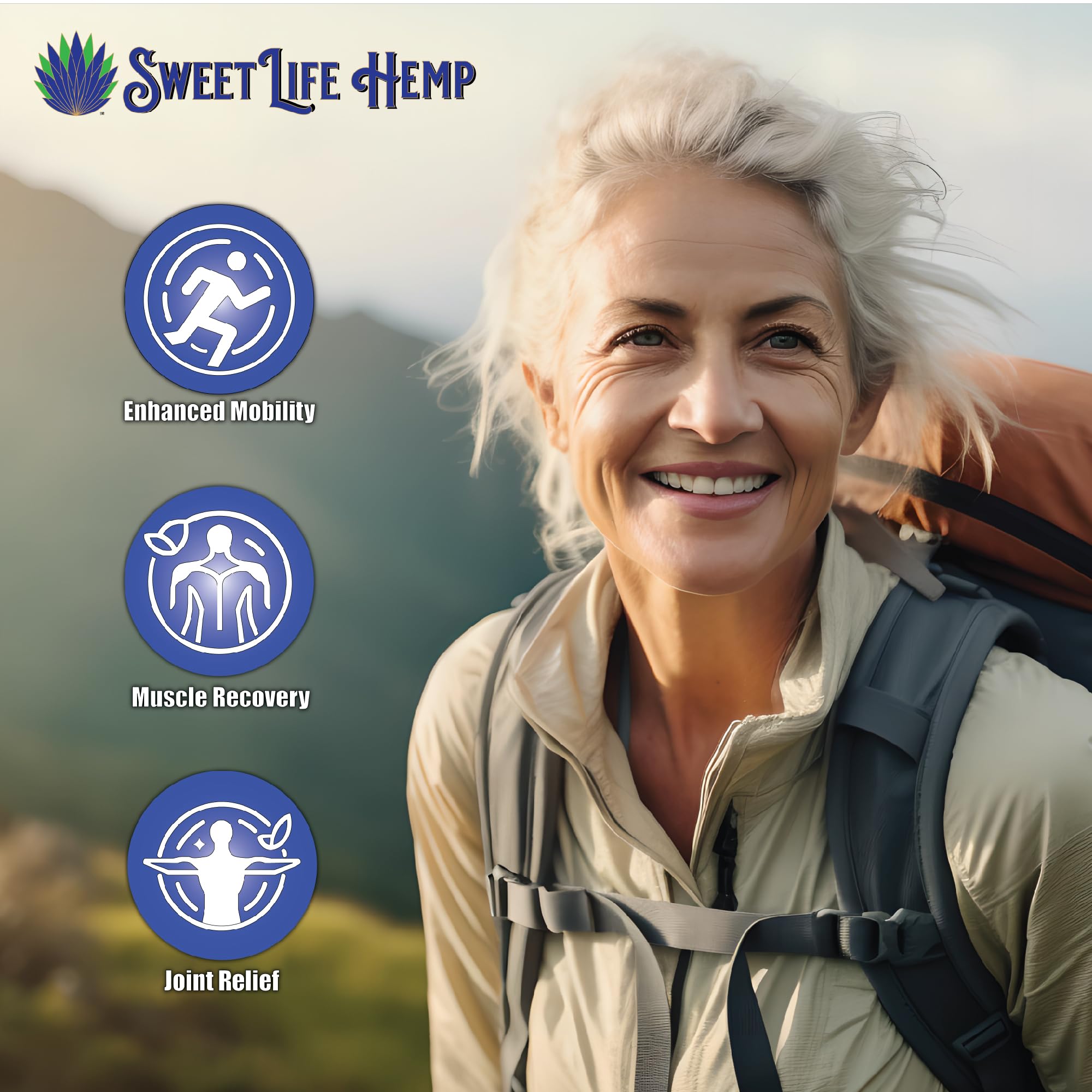 Sweet Life | Hemp Salve Stick | 2000mg | Small Business | Organic | Body Balm | Muscle Comfort Sweet LifeBuy Supplements Australia