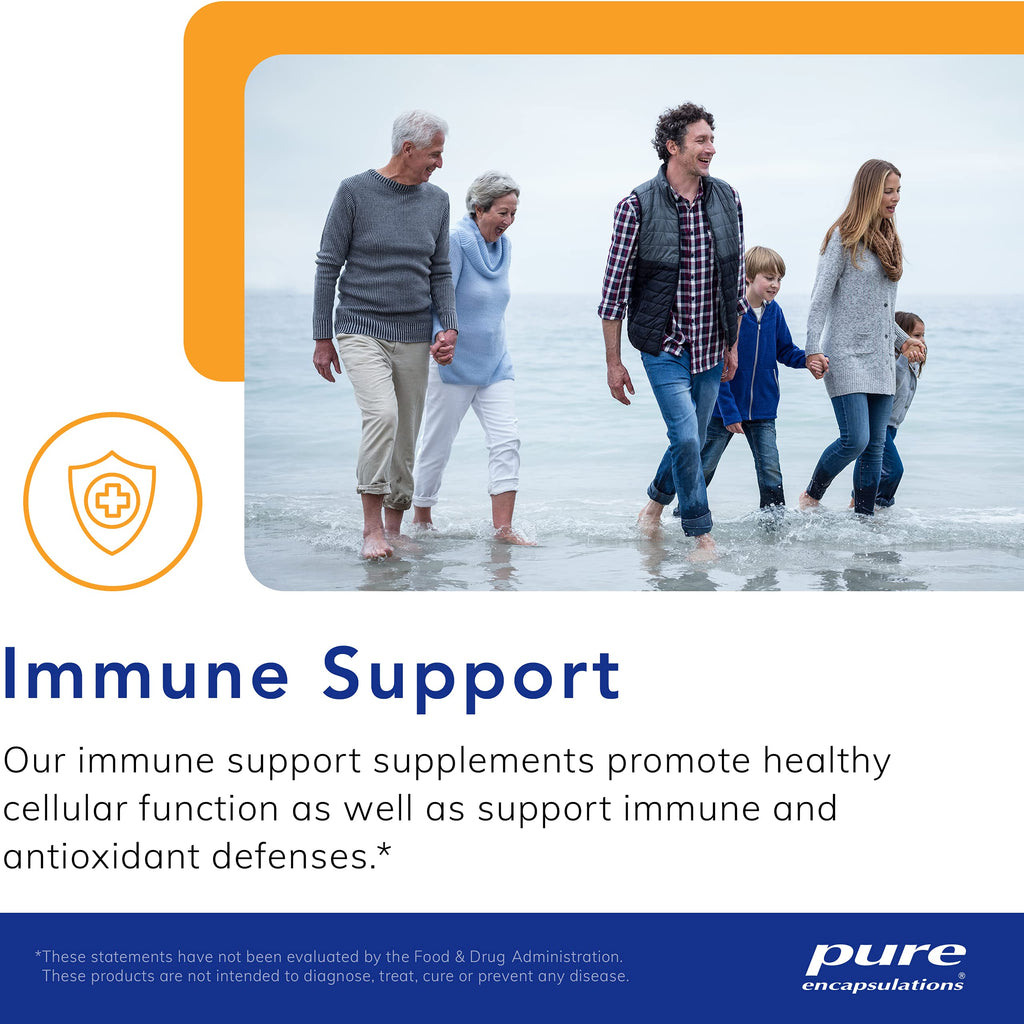 Pure Encapsulations Quercetin - Supplement with Bioflavonoids - 60 Caps