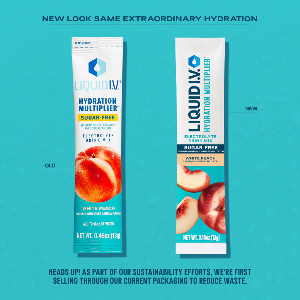 Liquid I.V.® Hydration Multiplier Sugar-Free - Rainbow Sherbet | Electrolyte Powder Drink Mix | 1 Pack (14 Servings) Liquid I.V.Buy Supplements Australia