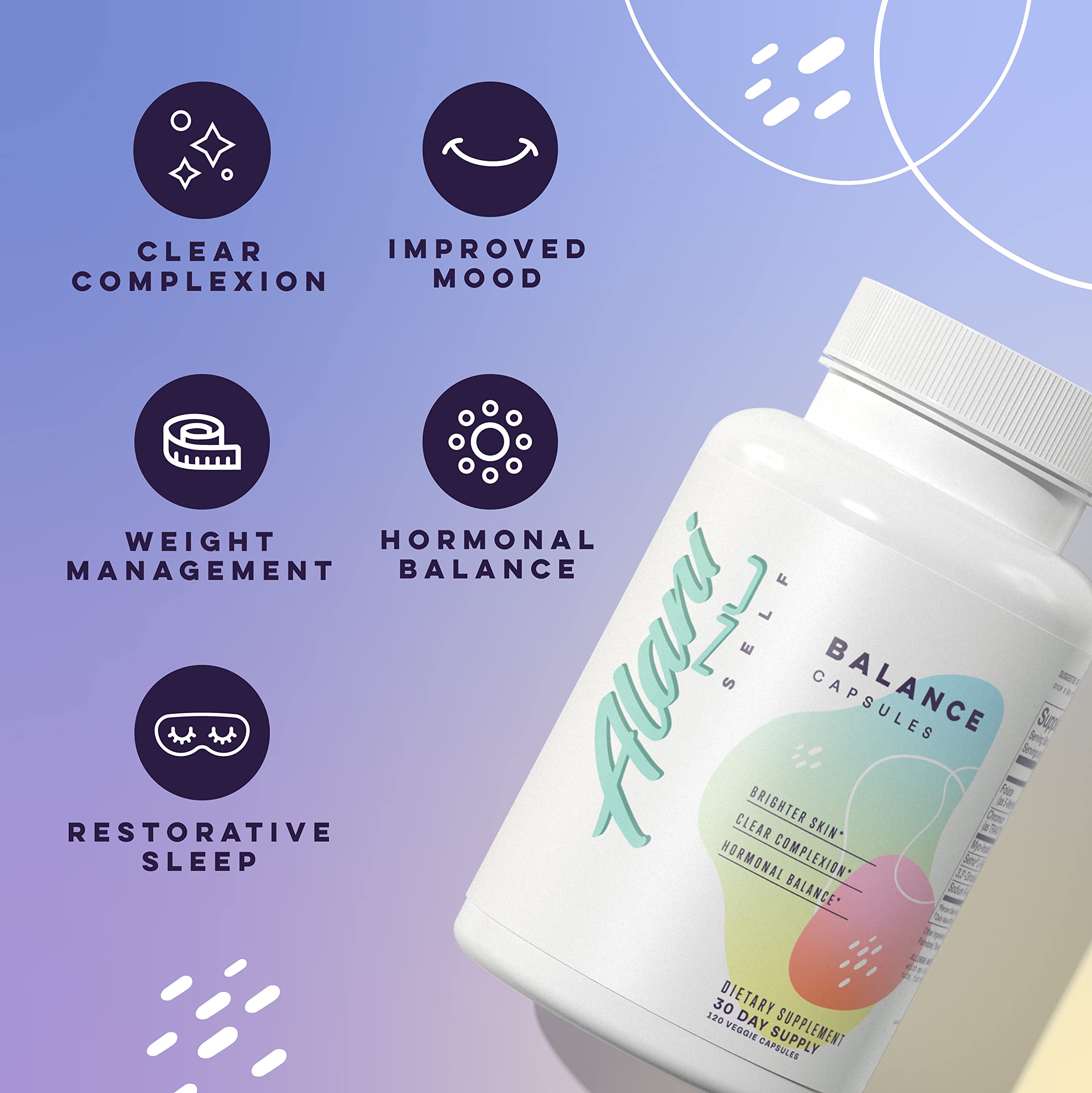 Alani Nu Hormonal Balance, Weight Management Support, Skin Complexion Support, 120 Capsules Alani NuBuy Supplements Australia