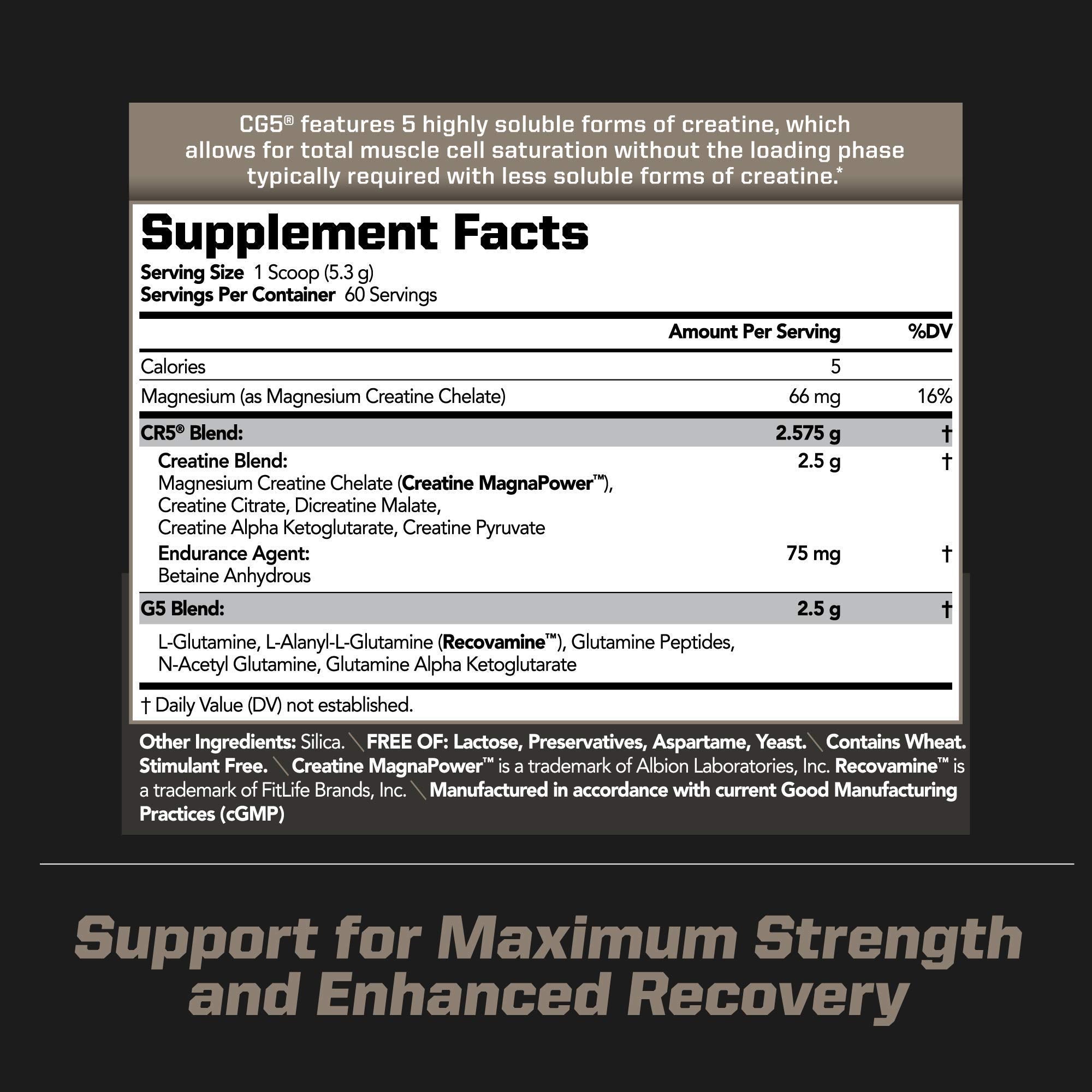 PMD Sports Ultra Pump Fuel Insanity - Pre Workout – Cherry Bombsicle (30 Servings) Sports CG5 Premium Creatine and L-Glutamine Powder (60 Servings)