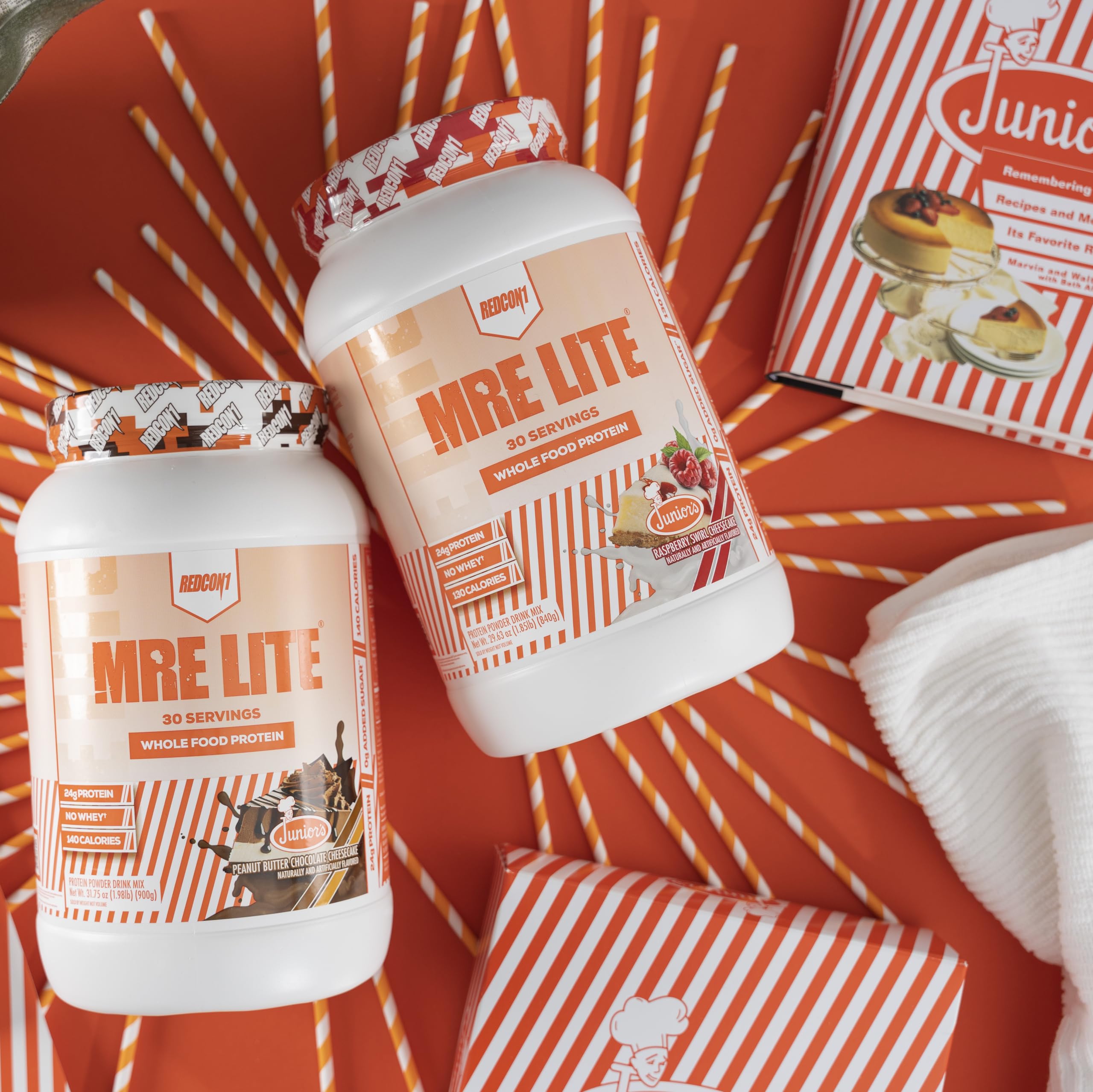 REDCON1 MRE Lite Whole Food Protein Powder, Juniors, Peanut Butter Chocolate REDCON1Buy Supplements Australia