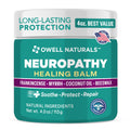 OWELL NATURALS Neuropathy Healing Balm, Fast Acting, with Frankincense, Myrrh, Coconut Oil & Beeswax, Natural Ingredients – Soothe, Protect & Repair, 4 oz (Pack of 1) Owell NaturalsBuy Supplements Australia