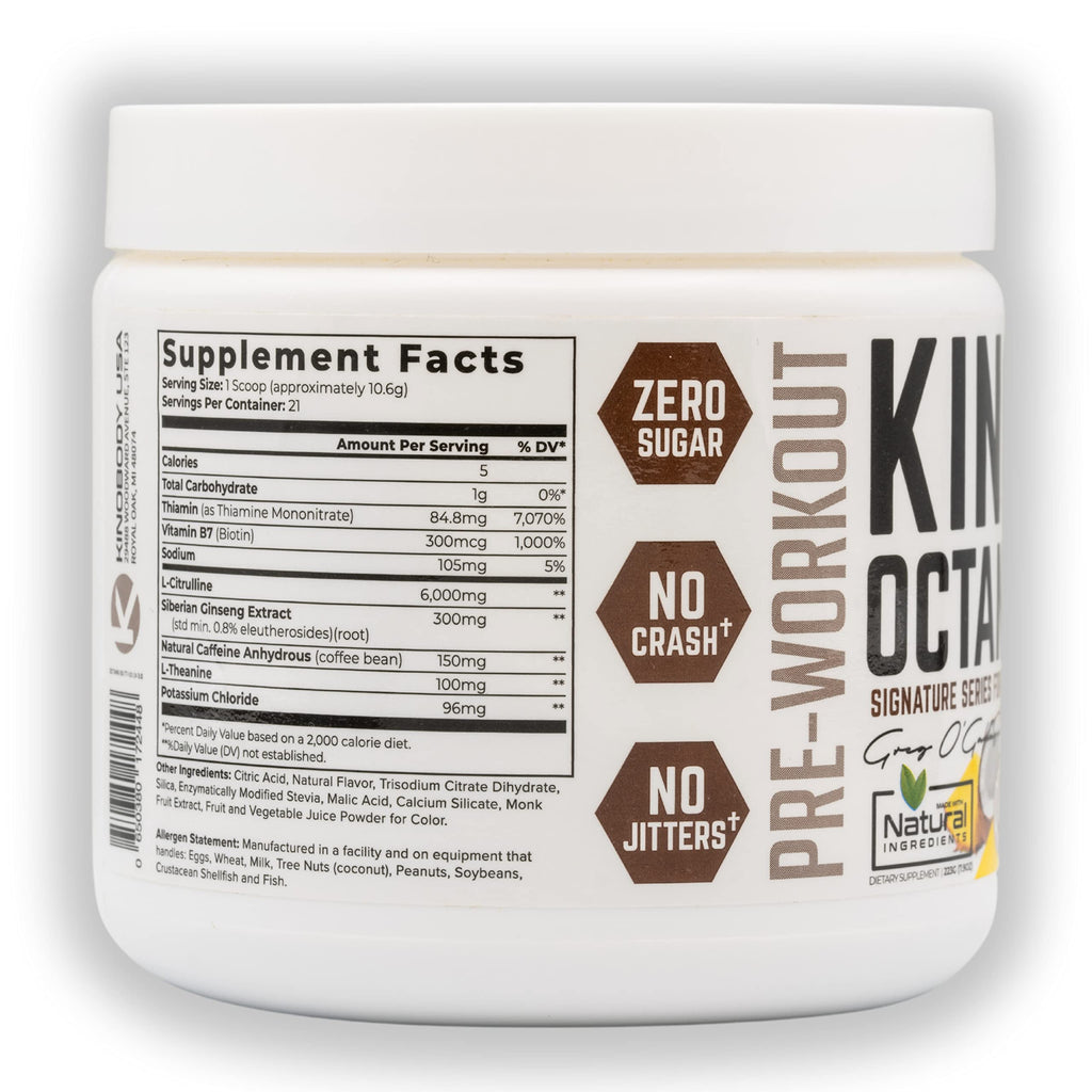 KINOBODY Kino Octane Pre-Workout Supplement Powder for Men and Women, Elevated KINOBODYBuy Supplements Australia