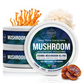 CONVERTTA Mushroom Nootropic Pouches - 200mg Nicotine-Free, Caffeine-Free Organic Mushroom Energy Ultra Pouches with Lion's Mane, Reishi, Cordyceps for Focus & Clean Energy - (6, Cool Mint) CONVERTTABuy Supplements Australia