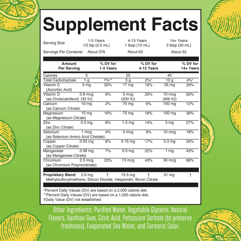 MaryRuth Organics Extra Strength Nighttime Liquid Multimineral | Sugar Free | Calm Magnesium Citrate | NO Melatonin | Calcium Magnesium Zinc | Muscle Relaxation | Lemonade Flavor | Vegan | 32 Serving MARYRUTH'SBuy Supplements Australia