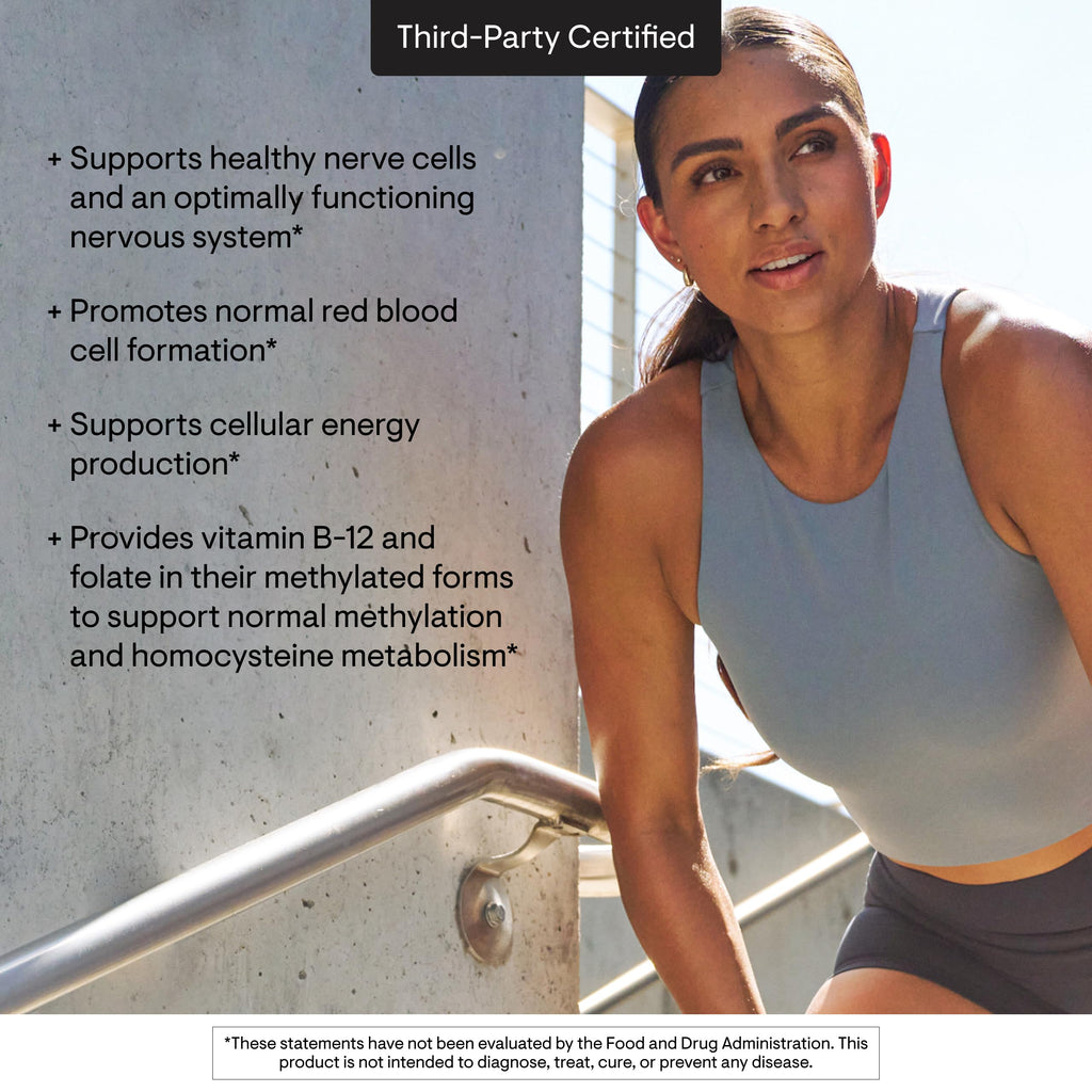 THORNE - B-Complex #12 - Vitamin B Complex with Active B12 and Folate - 60 Capsules THORNEBuy Supplements Australia