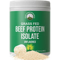 Grass Fed Beef Protein Powder - Lactose Free Great Tasting Beef Protein Isolate. Complete Animal Based Non Dairy Paleo Carnivore Supplement for Prime Muscle Building. No Whey. Unflavored Peak Performance buy supplements Au