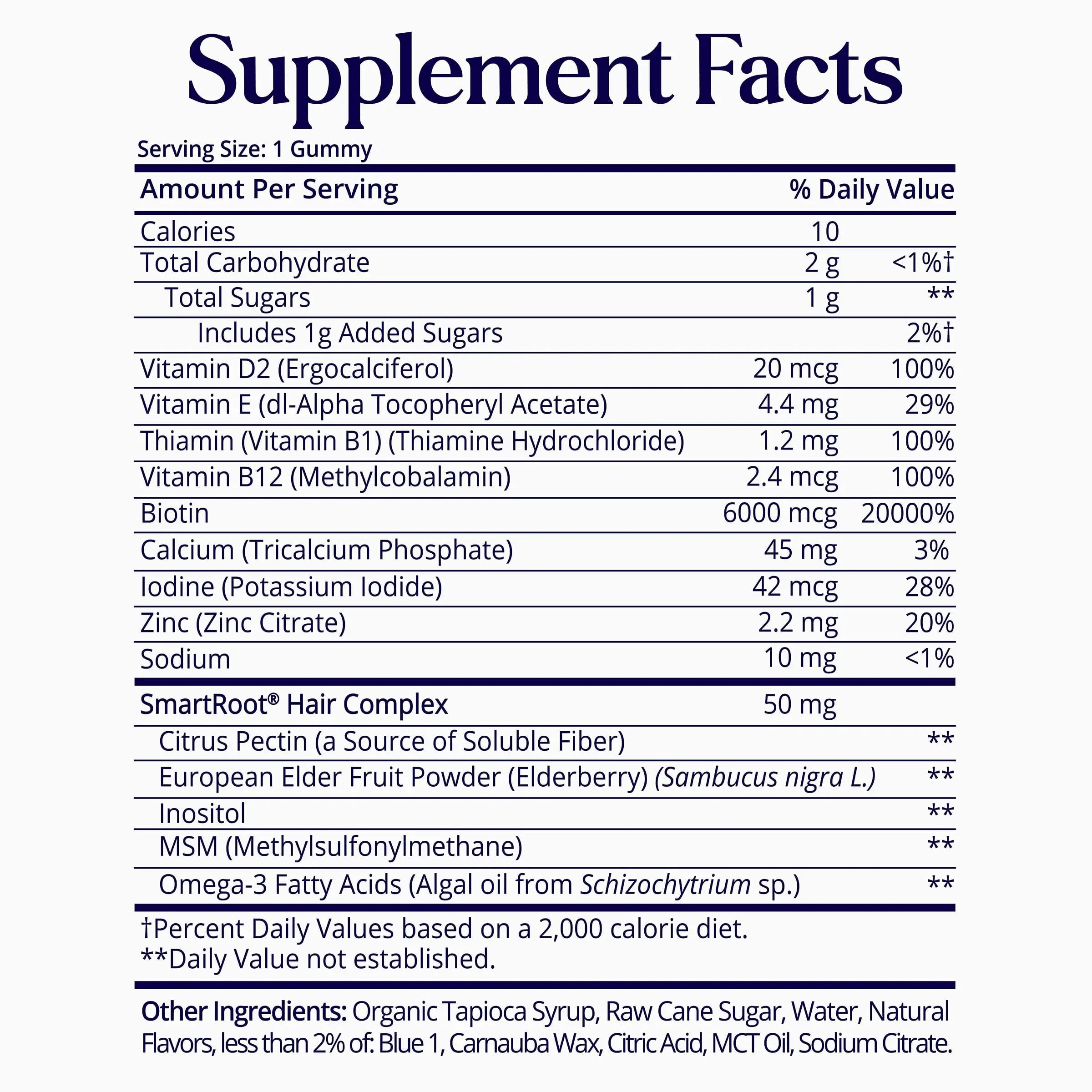 SugarBearPro Hair Vitamin Gummy 3 Month Supply Extra Strength Biotin 6000mcg, Growth for Men & Women, Vegan Vitamin B12 SugarBearHairBuy Supplements Australia