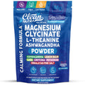 Magnesium Glycinate Powder Supplement + L Theanine Ashwagandha Glycine Apigenin Lemon Balm GABA 5HTP Pink Salt Potassium L Tryptophan Calcium | Powdered Sleep Aid Calm Trace Minerals Vitamin Clean NutraceuticalsBuy Supplements Australia