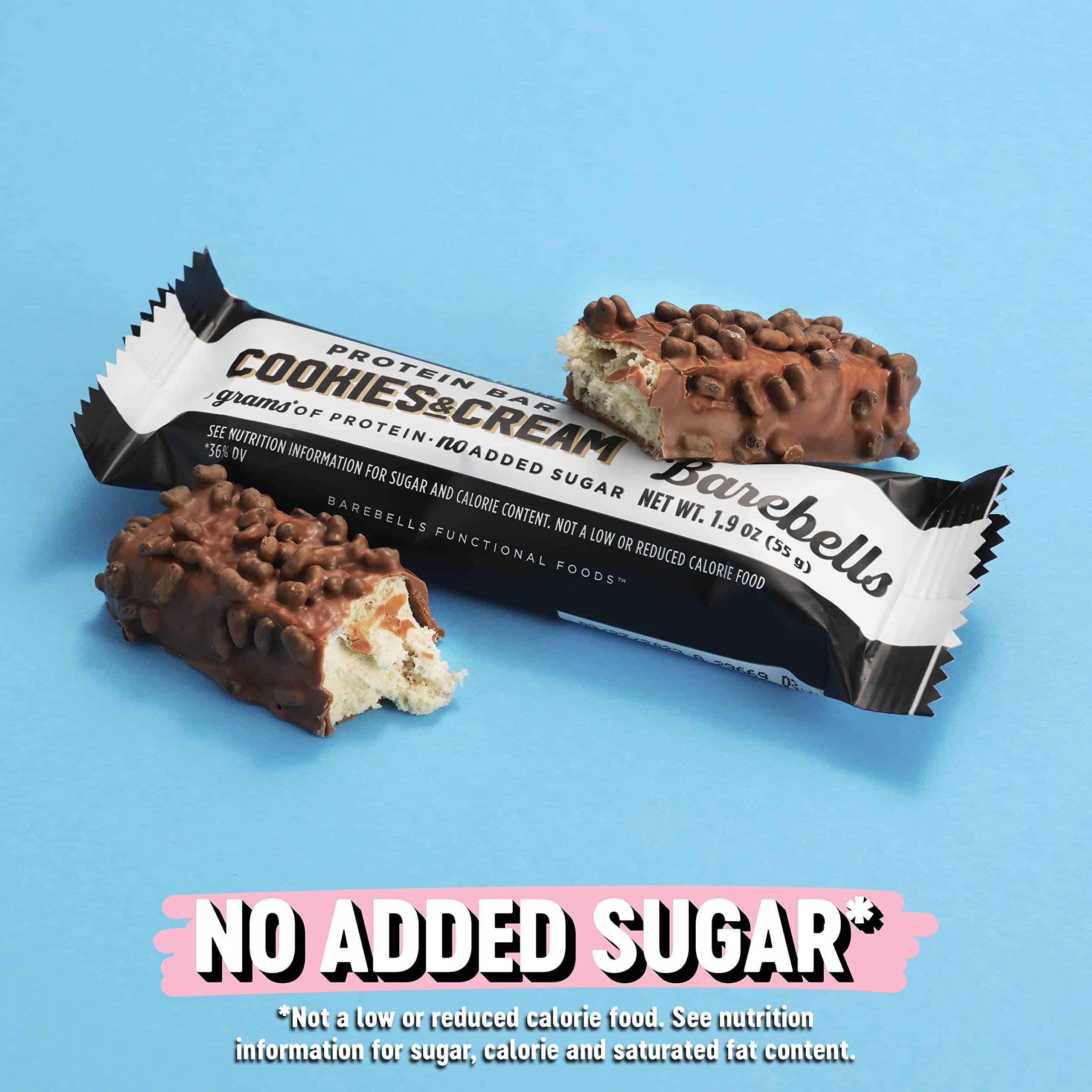 Barebells Protein Bars Cookies & Cream - 12 Count, 1.9oz Bars - Protein Snacks with 20g BAREBELLSBuy Supplements Australia