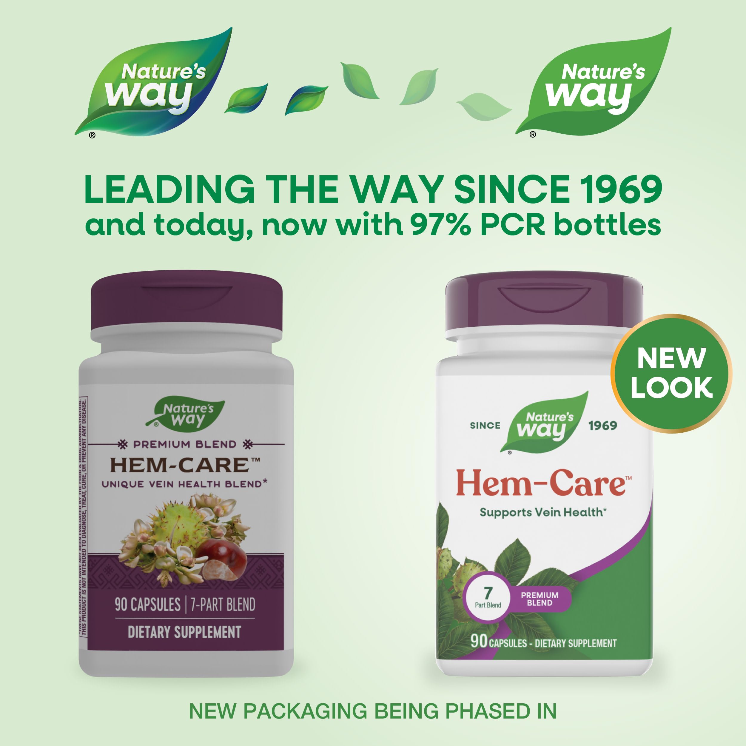 Nature's Way Premium Hem-Care, Unique Vein Health Blend*, 90 Capsules Nature's WayBuy Supplements Australia