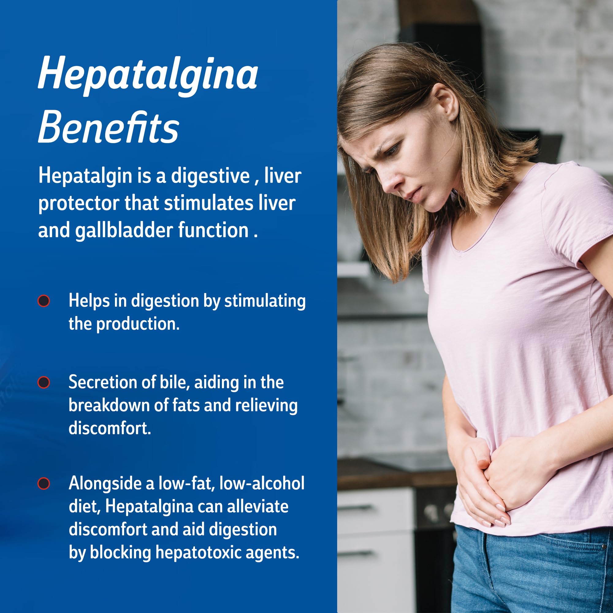 Hepatalgina Liver Support Digestive Protector - Liquid Herbal Supplement with Artichoke Extract for Liver Cleanse Detox & Repair - Liver Detox Cleanse Drops with Mint, Boldo & Carrot - 120 ml Hepatalgina buy supplements Au