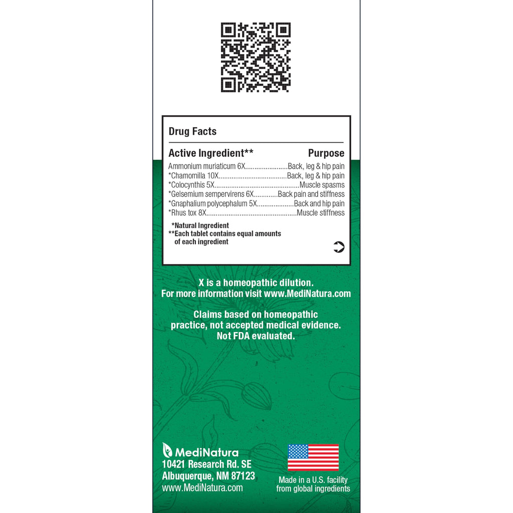 BHI Pain & Spasm Bundle BHI Back Homeopathic Support for Back Pain (100 Tablets) +BHI Spasm, Natural Relief for Cramps & Spasms, Homeopathic Medicine (100 Tablets) MediNaturaBuy Supplements Australia
