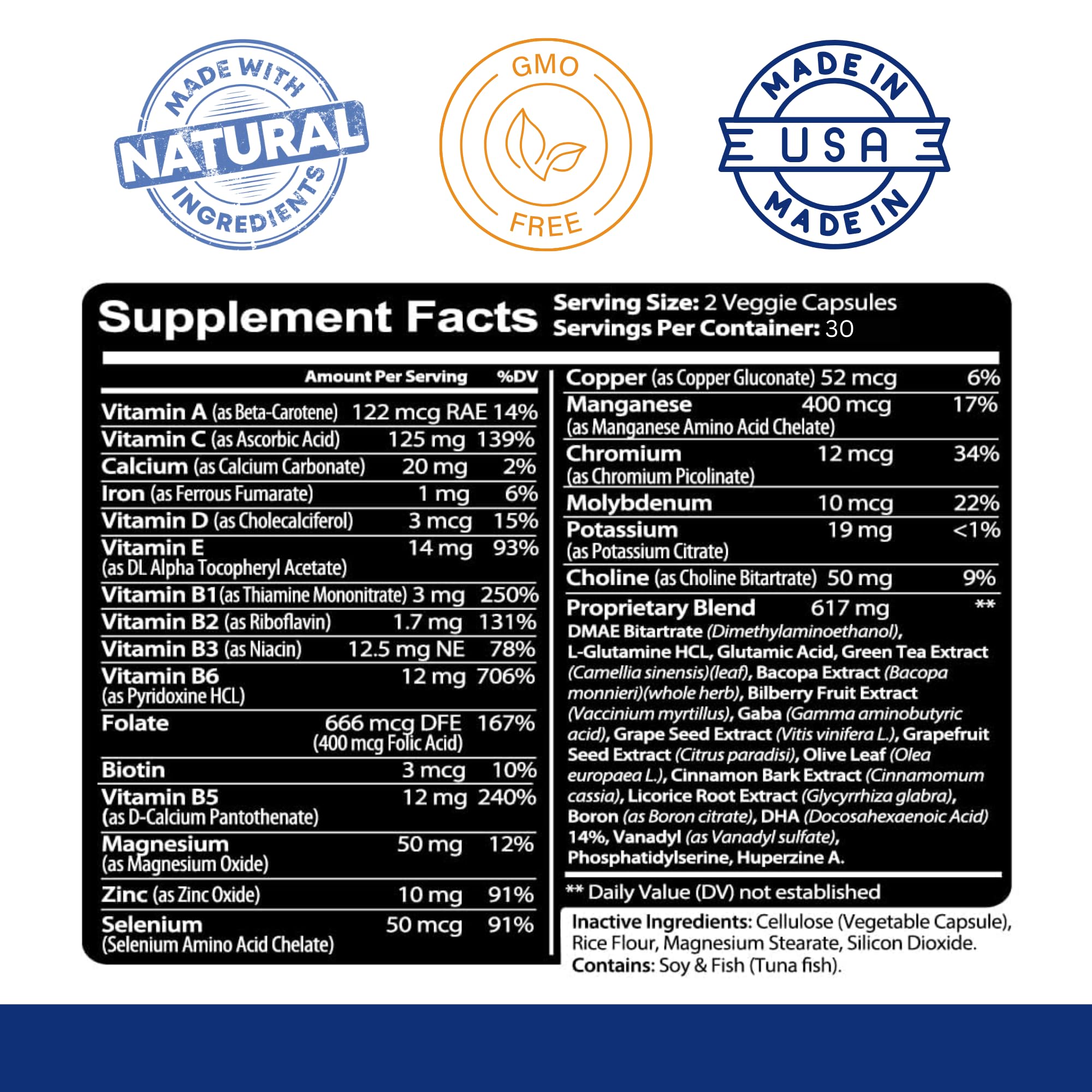 Kaya Naturals - Neuro Brain for Memory & Focus - Nootropic Energy Capsule - Nootropic Brain Support Supplement - Focus & Concentration & Learning Accuracy - Cognitive Function - 60 Count Kaya NaturalsBuy Supplements Australia