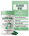 Legendairy Milk Clever Girl - Focus Supplement with Lion’s Mane & Citicoline - Nootropic Lions Mane Supplement for Memory, Focus & Mental Clarity, 30 Servings Legendairy MilkBuy Supplements Australia