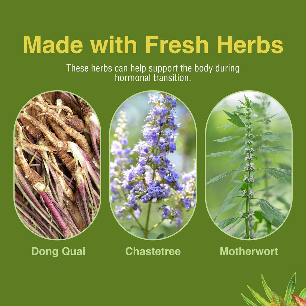 Herbs Etc. Menopautonic Softgels - Essential Supplement for Women - Hormonal Transition Support Supplement - Offers Menopausal Support with Dong Quai & Motherwort - 120 Softgels (120 Servings) Herbs Etc.Buy Supplements Australia