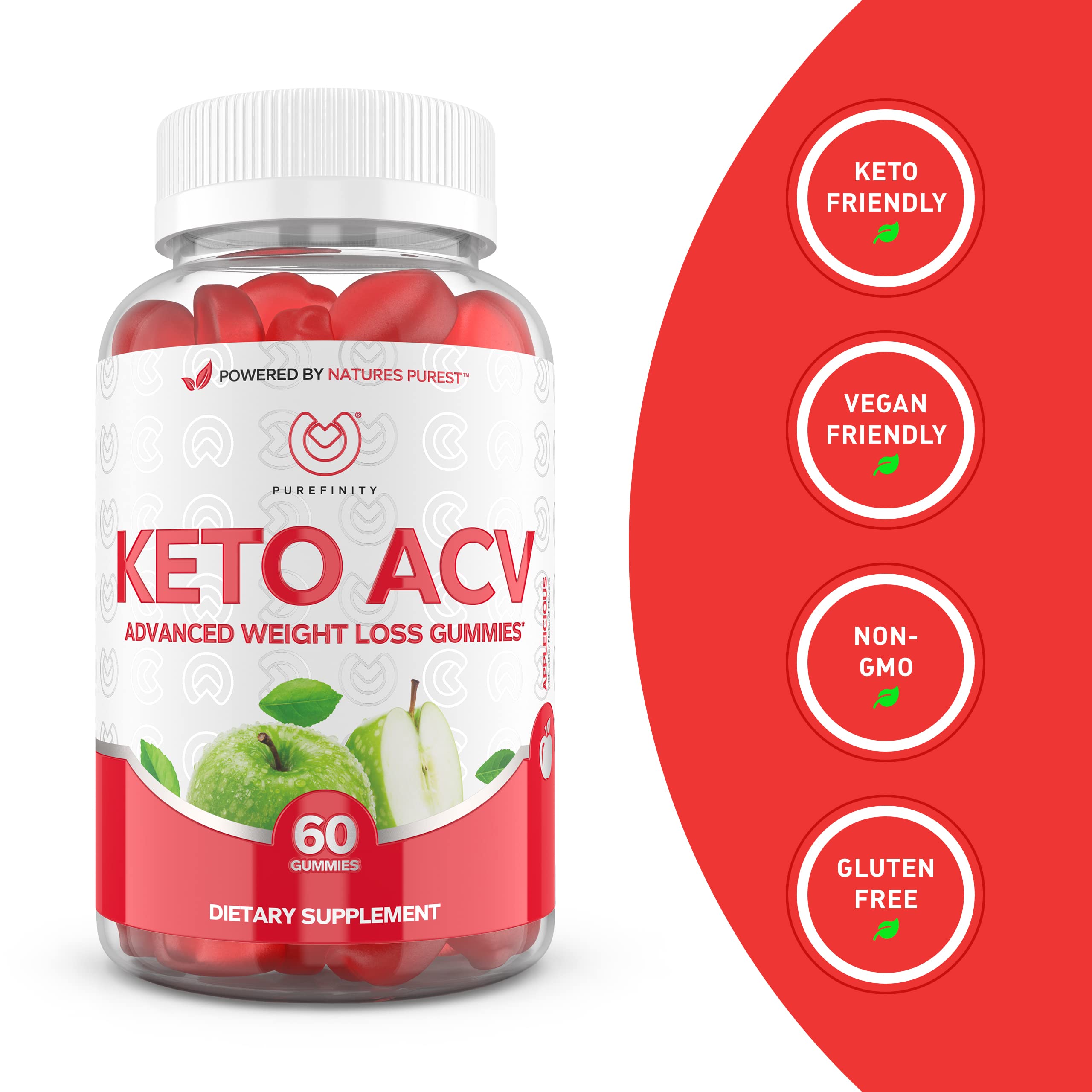PUREFINITY Keto ACV Gummies to Support Weight Loss and Detox - True Form Keto ACV PUREFINITYBuy Supplements Australia