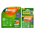Zyrtec 24 Hour Allergy Relief Tablets, Fast-Acting Allergy Medicine for Indoor & Outdoor Allergies, Cetirizine 10 mg Tablet Antihistamine, 30 ct Bottle & 3 Single-Dose Travel Packs Bundle Pack Zyrtec buy supplements Au
