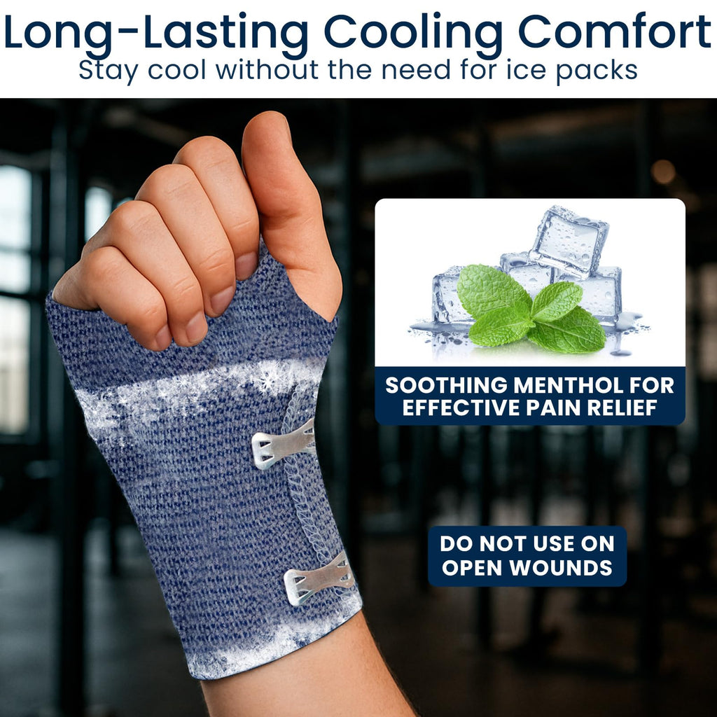 Dr Pat's Ice Tape (4 Pack) - Cooling Bandage Wrap Athletic Tape - Compression Instant Cold Compress Wrap with Menthol - Elastic, Athletic for Sore Muscles, Pain Relief Now, Swelling, Recovery, Sports Dr. Pat's buy supplements Au