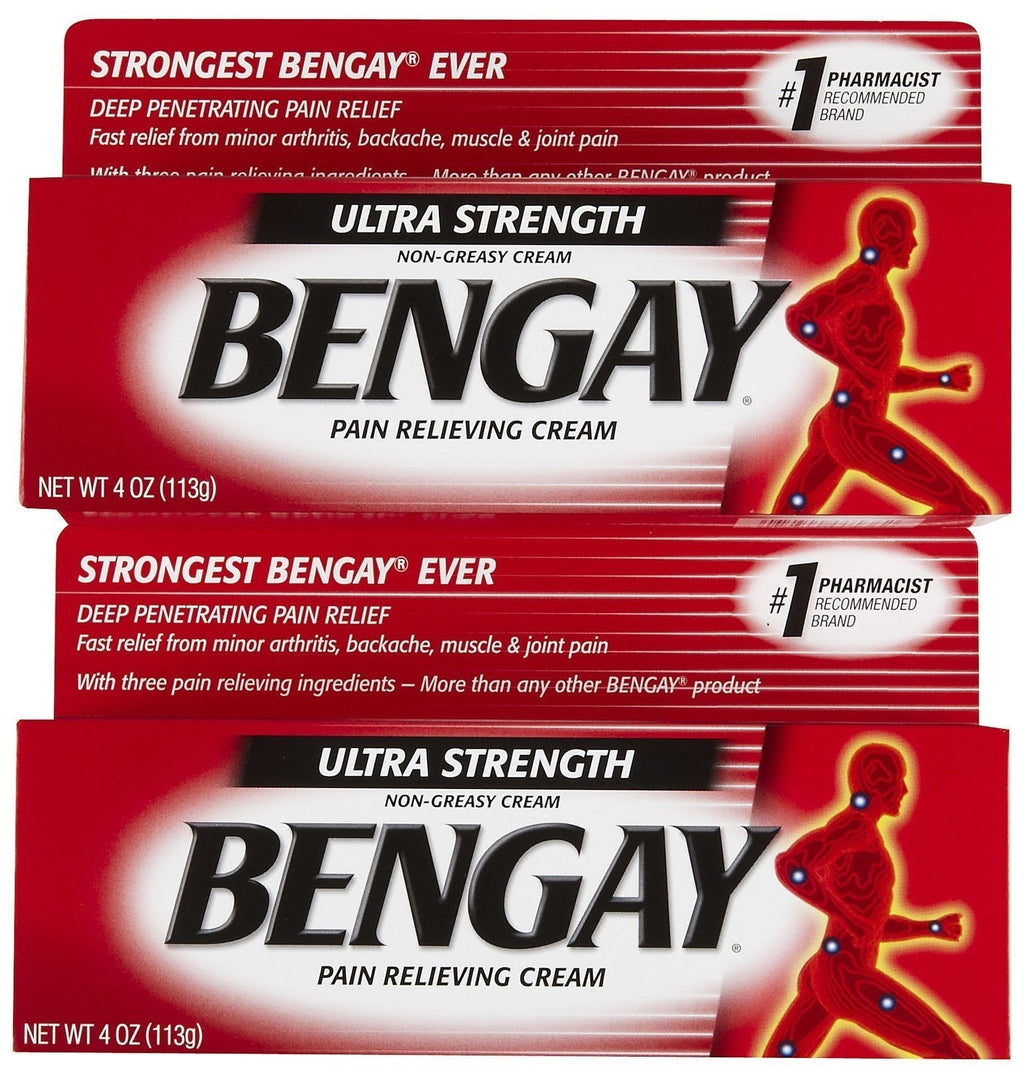 Bengay Ultra Stength Pain Relieving Cream, Non-Greasy-Ultra Strength, 2 pk BengayBuy Supplements Australia