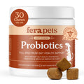 Fera Pets Probiotics for Dogs with Prebiotics and Postbiotics - Full Spectrum Gut Health Support - Promotes a Balanced Gut Microbiome - Boosts Immune Health - 30 Soft Chews Fera PetsBuy Supplements Australia