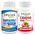 Bariatric Multivitamin with Iron One Capsule Per Day and CoQ10 100mg Supplement for Brain Health and Energy Management Shiny Leaf