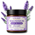 Nighttime Magnesium Cream for Pain, Nerve & Leg Cramps - Magnesium Body Butter for Sleep with Shea Butter, Jojoba Oil, Coconut Extract & Dandelion - Lavender Magnesium Lotion for Kids - 4.23oz ULTRA MARYBuy Supplements Australia