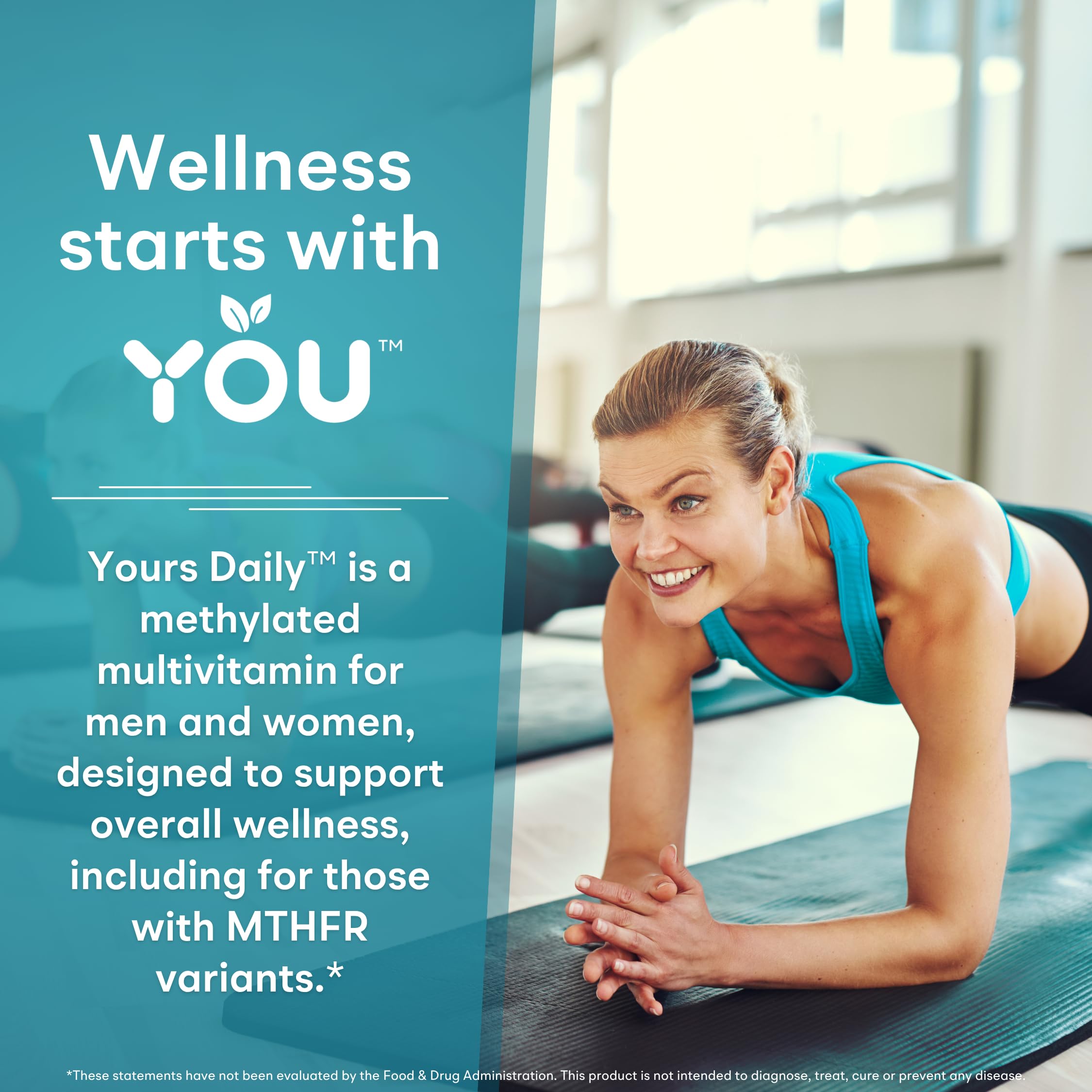 You Vites - Methylated Multivitamin for Men and Women, Methyl Multi Without Iron - 60 Capsules, MTHFR Supplement with Methyl B12, Methylfolate (5-MTHF), CoQ10 for Energy, Heart and Mood Support You Vites buy supplements Au