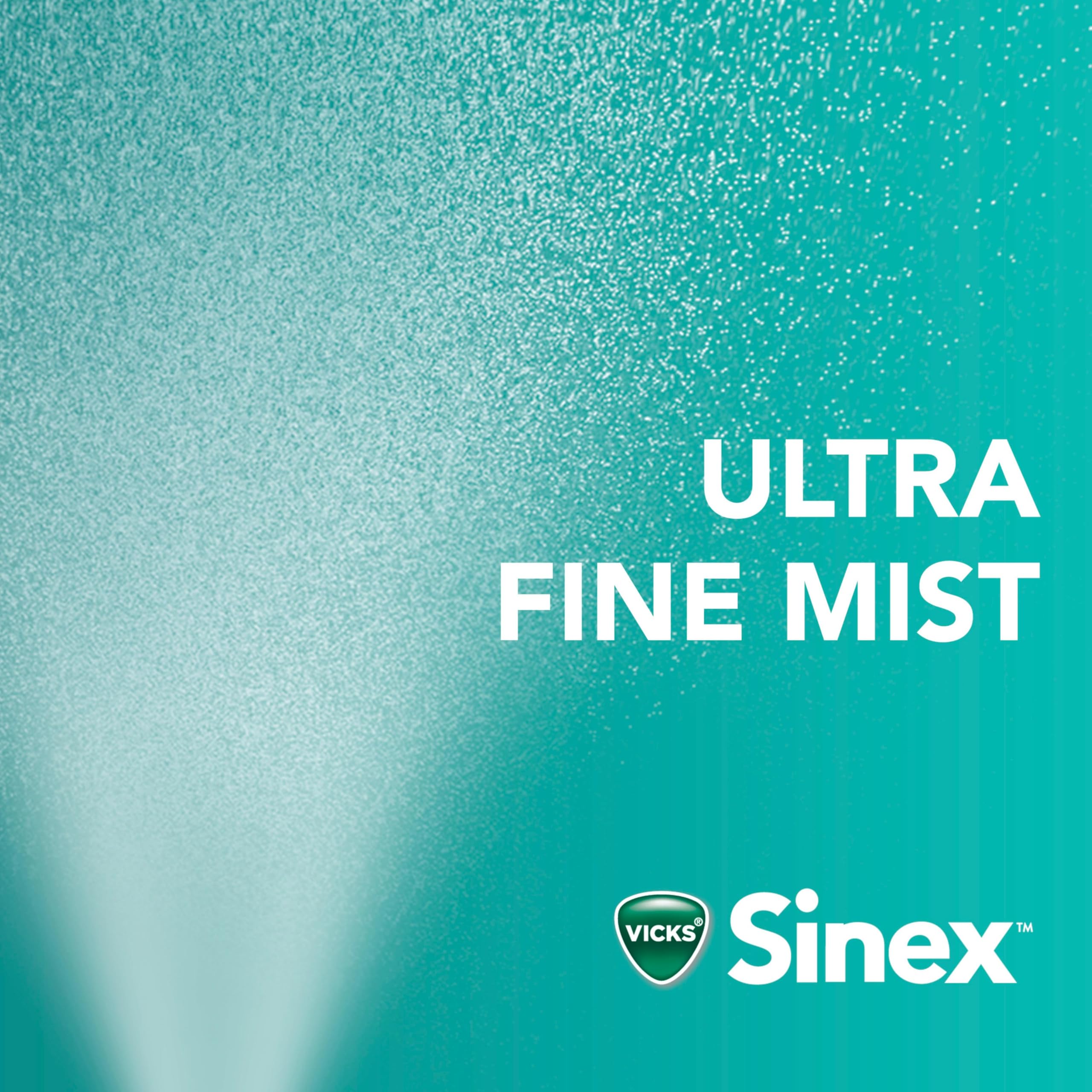 Vicks Sinex Severe Nasal Spray, Moisturizing Ultra Fine Mist with Aloe, Decongestant Medicine, Relief from Stuffy Nose Due to Cold or Allergy, Nasal Congestion & Sinus Pressure Relief, 265 Sprays x 2 Vicks buy supplements Au