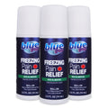 Blue Goo Pain Relieving Menthol Roll On – for Back, Neck, Muscle and Joint Pain, Sprains and Strains, Fast-Acting Soothing Cooling Pain Relief Liquid with 4% Menthol, 2.5 oz (3 Pack) Blue GooBuy Supplements Australia