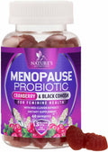 Menopause Supplement Gummies - 3 Billion CFU Women's Probiotics - Advanced Menopause Relief Formula for Women with Black Cohosh & Red Clover - Mild Hot Flashes & Night Sweats Support - 60 Gummies Nature's NutritionBuy Supplements Australia