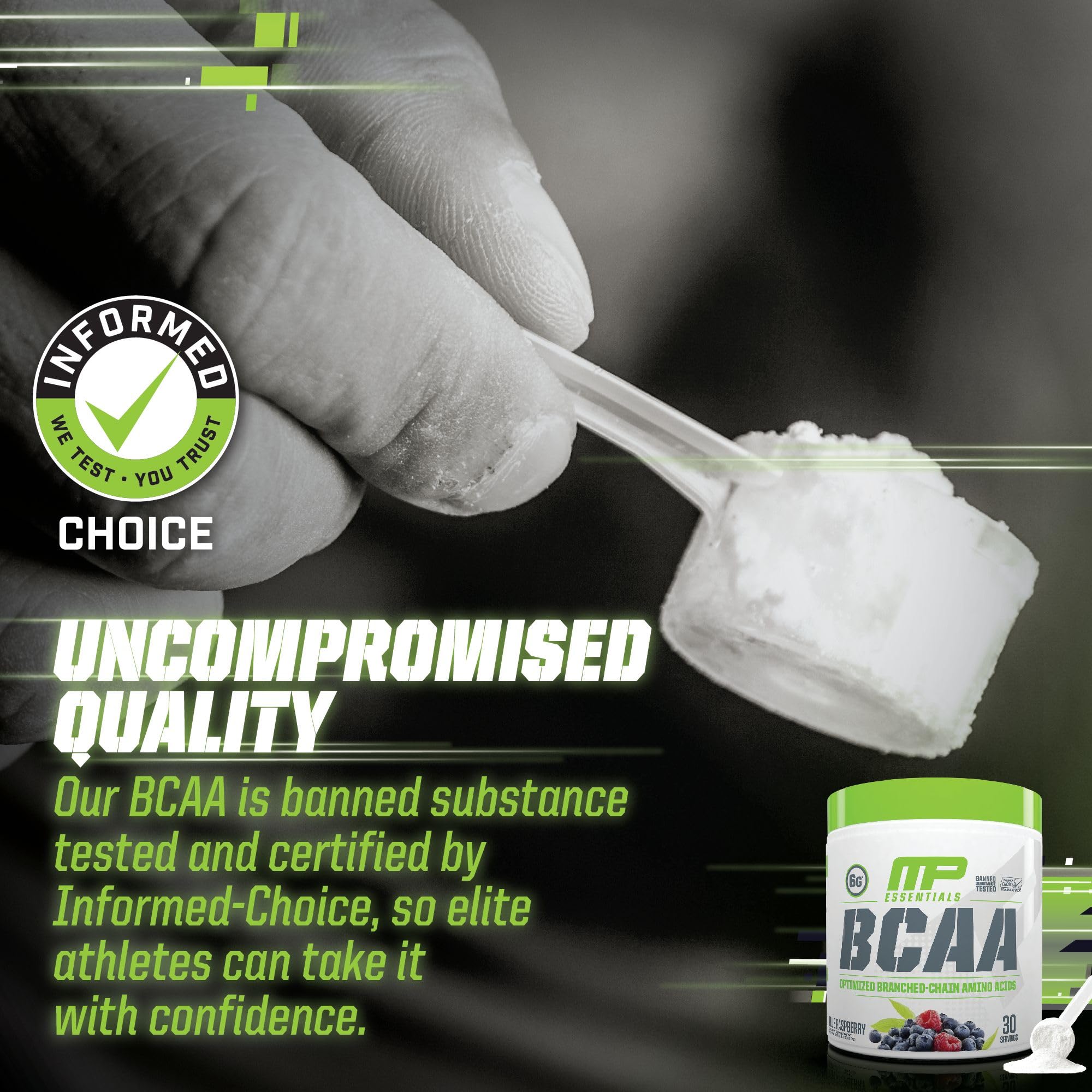 MusclePharm Essentials BCAA Powder, Pre & Post Workout Recovery Drink, Supports Muscle PharmBuy Supplements Australia