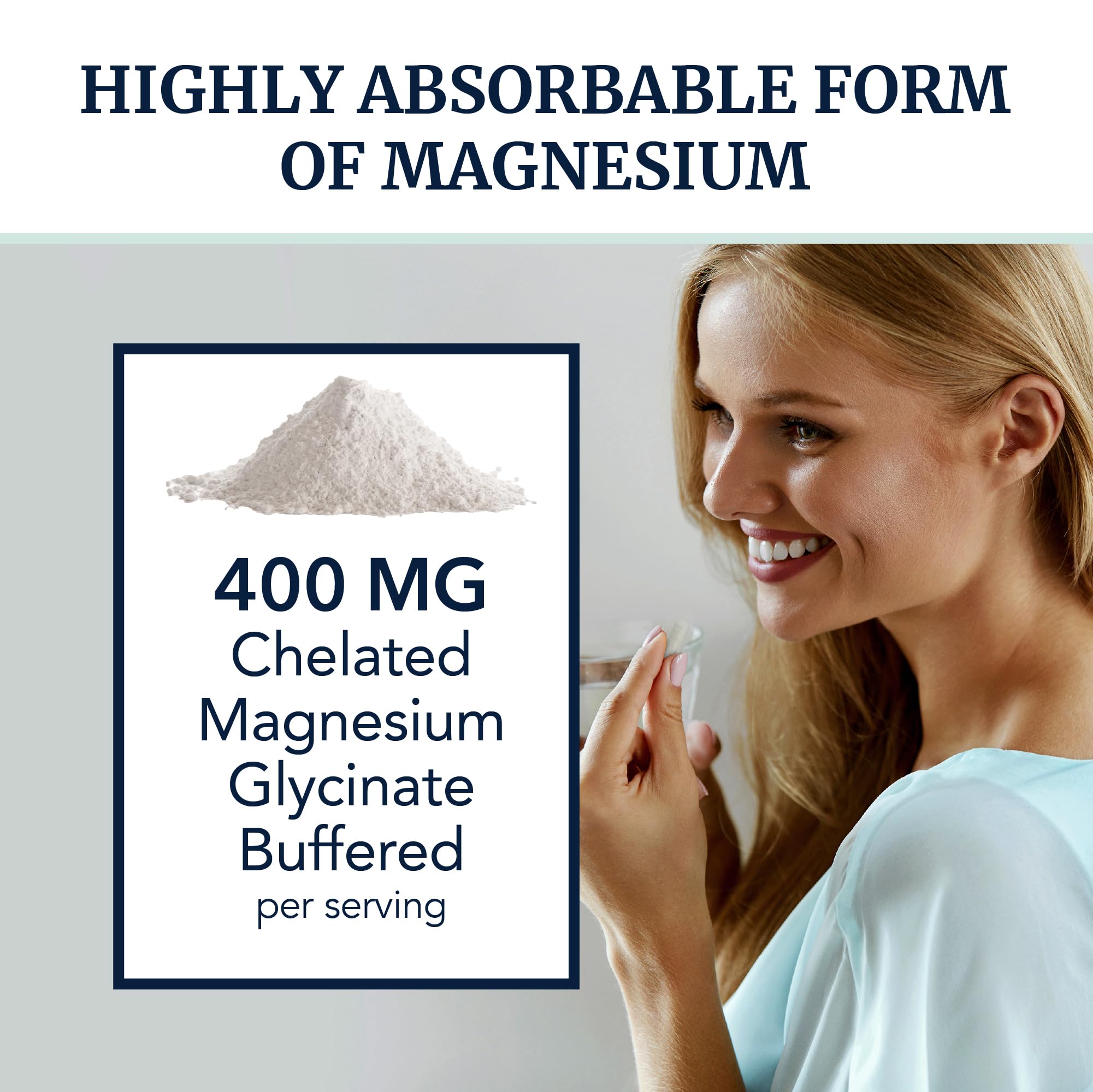 Magnesium Glycinate 400mg | High Absorption Formula for Sleep, Calm, Muscle Relaxation, Heart, Bone & Nerve Support for Women & Men | Chelated Magnesium Glycinate Supplement | 120 Ct (2 Month Supply) Nobi NutritionBuy Supplements Australia