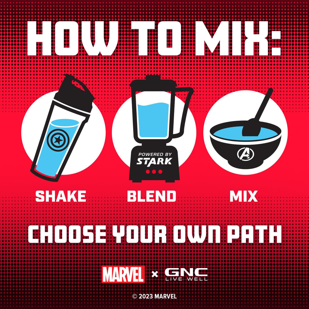 GNC Pro Performance 100% Whey - Marvel: Royal Caramel Cookie - 25 Servings GNCBuy Supplements Australia