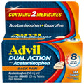 Advil Dual Action Back Pain Caplets Delivers 125mg Ibuprofen and 250mg Acetaminophen Per Dose for 8 Hours of Back Pain Relief - 144 Count AdvilBuy Supplements Australia