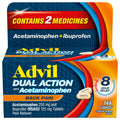 Advil Dual Action Back Pain Caplets Delivers 125mg Ibuprofen and 250mg Acetaminophen Per Dose for 8 Hours of Back Pain Relief - 144 Count Advil buy supplements Au