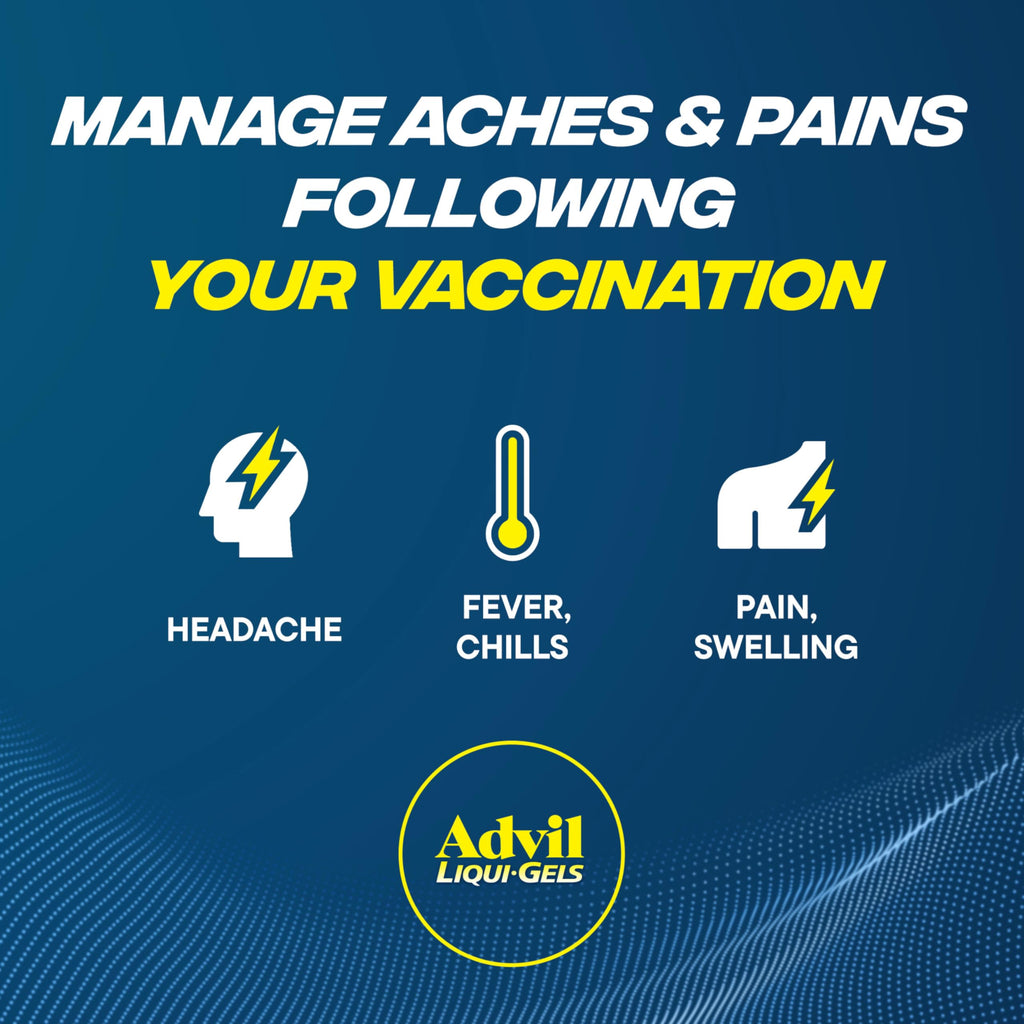 Advil Liqui-Gels Pain Reliever and Fever Reducer, Pain Medicine for Adults with Ibuprofen 200mg for Headache, Backache, Menstrual Pain and Joint Pain Relief - 200 Capsules, Advil PM Ibuprofen - 2 Ct Advil buy supplements Au