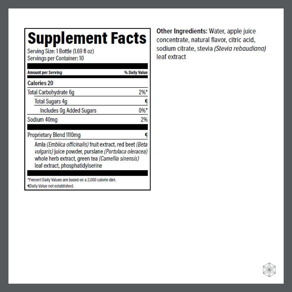 Isagenix Nootropic Elixir- Brain Health & Focus Supplement - Liquid Supplement with Green Tea Extract to Support a Healthy Mindset - 1.69 Oz Bottles (10 Count) IsagenixBuy Supplements Australia