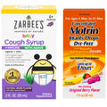 Motrin and Zarbee’s Essentials for Infants Infants' Concentrated Liquid Medicine Drops with Ibuprofen and Zarbee's Baby Coughⱡ Syrup + Immune with Organic Agave + Zinc MotrinBuy Supplements Australia