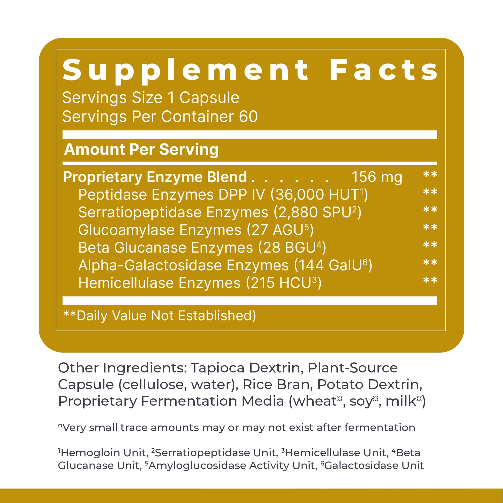 Premier Research Labs Digestase-SP - Enzymes for Digestion, Fermented Digestive Enzymes for Women & Men, Gut Health Support Pills with Peptidase, Hemicellulase - 60 Vegetarian Capsules Premier Research LabsBuy Supplements Australia