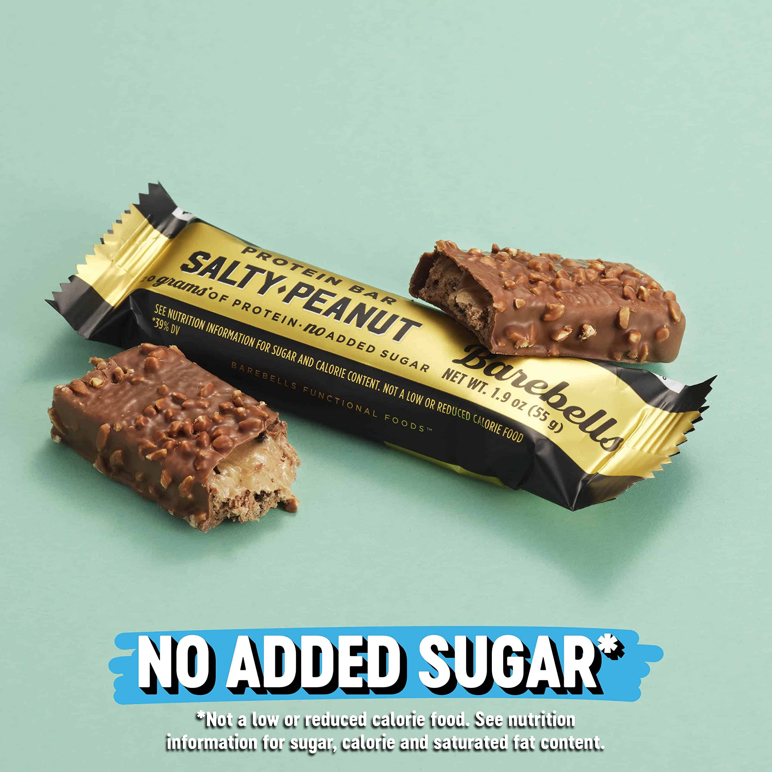 Barebells Salty Peanut Protein Bars, 12 Count - 20g Protein, 1g Sugar Snack Bars BAREBELLSBuy Supplements Australia