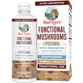 MaryRuth Organics Mushroom, Mushroom Supplement, Mushroom Liquid Vitamin, Reishi Mushroom Supplement for Immune Support, Turkey Tail Vitamin for Stress Relief, Vegan, Non-GMO, Gluten Free, 15.22 Fl Oz MARYRUTH'SBuy Supplements Australia