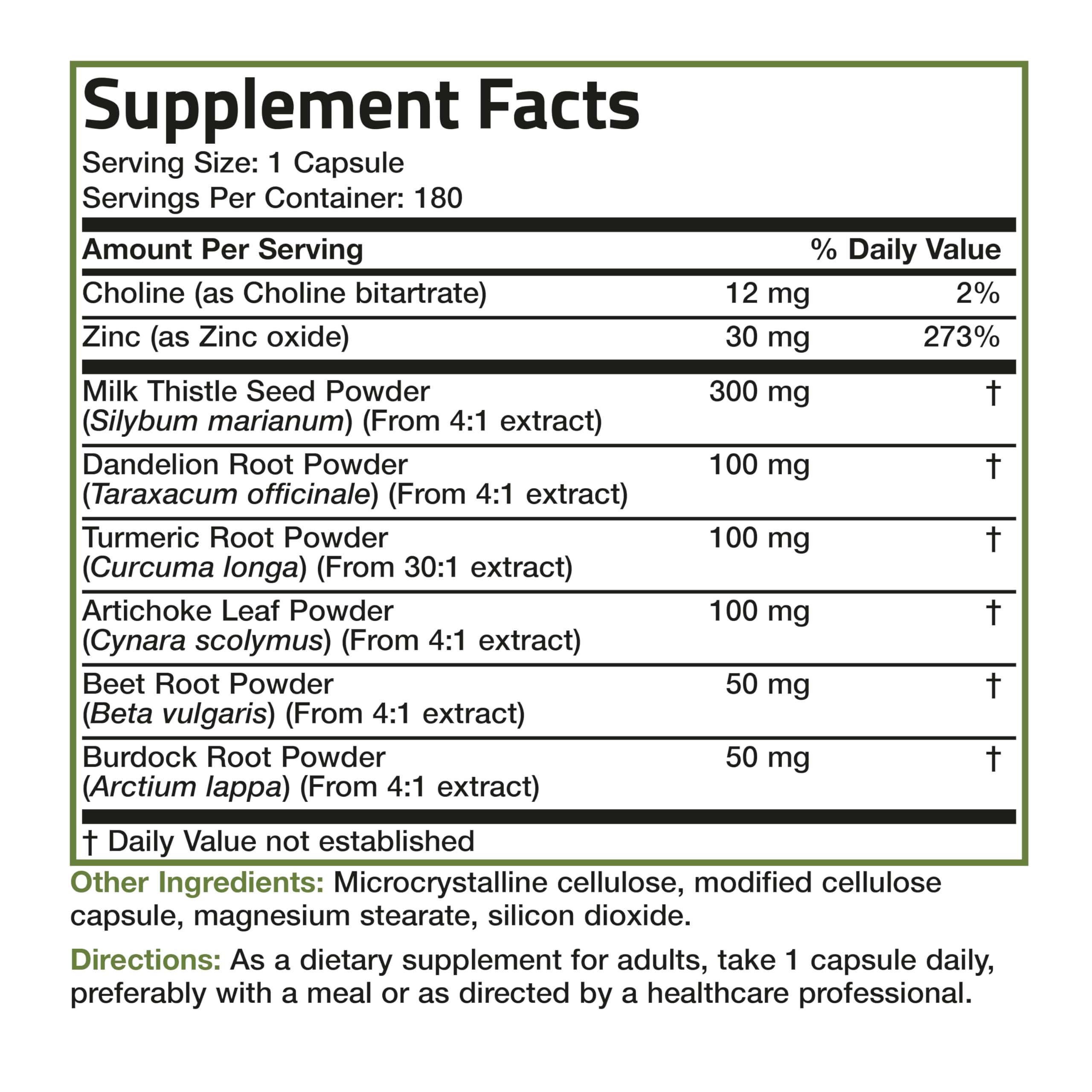 Bronson Liver Detox Advanced Detox & Cleansing Formula Supports Health Liver Function BronsonBuy Supplements Australia