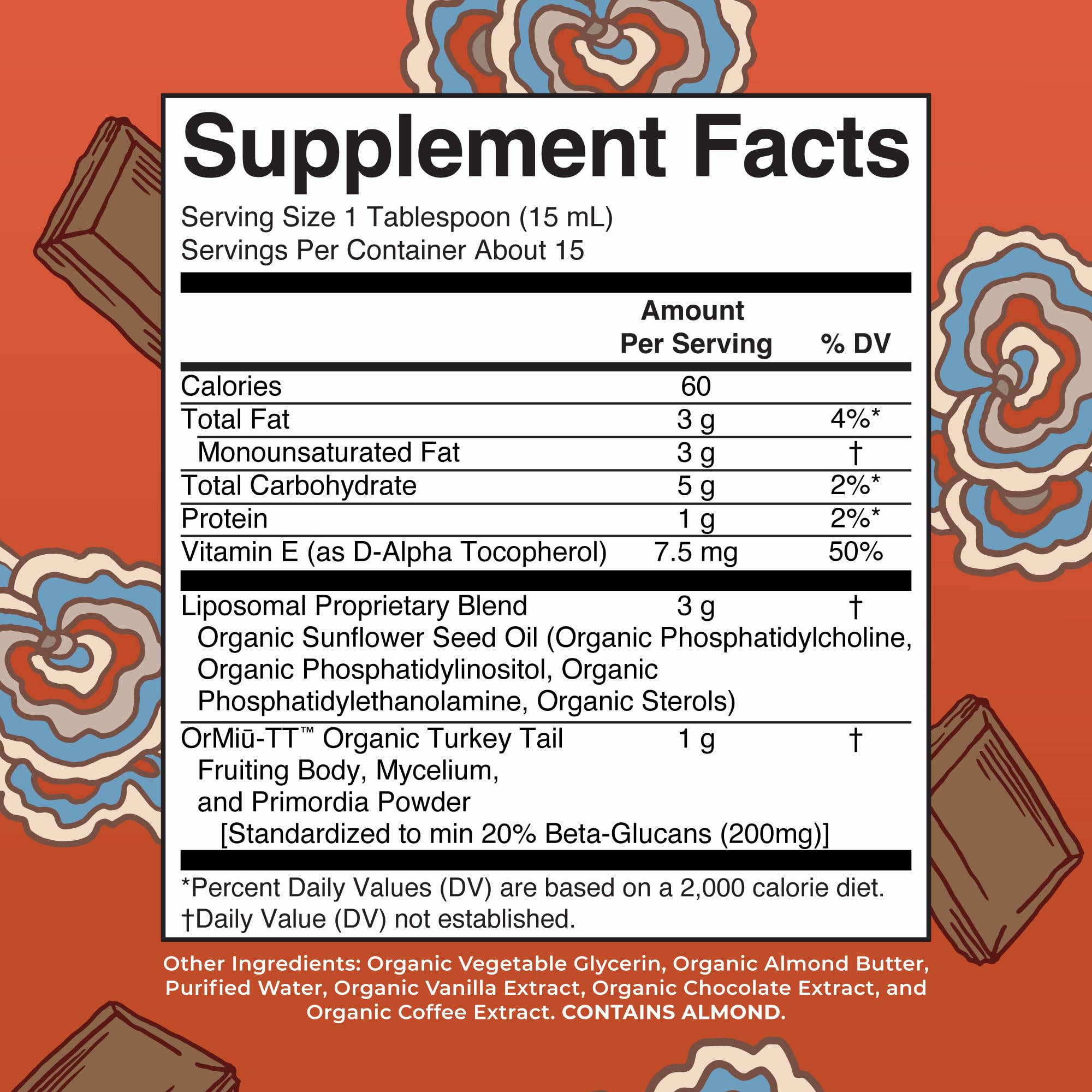 MaryRuth Organics Turkey Tail Mushroom Supplement | Ultra Absorption Liposomal | Full Spectrum | 200mg Beta-Glucans Per Serving | Vegan | 7.6 oz | 15 Servings MARYRUTH'SBuy Supplements Australia