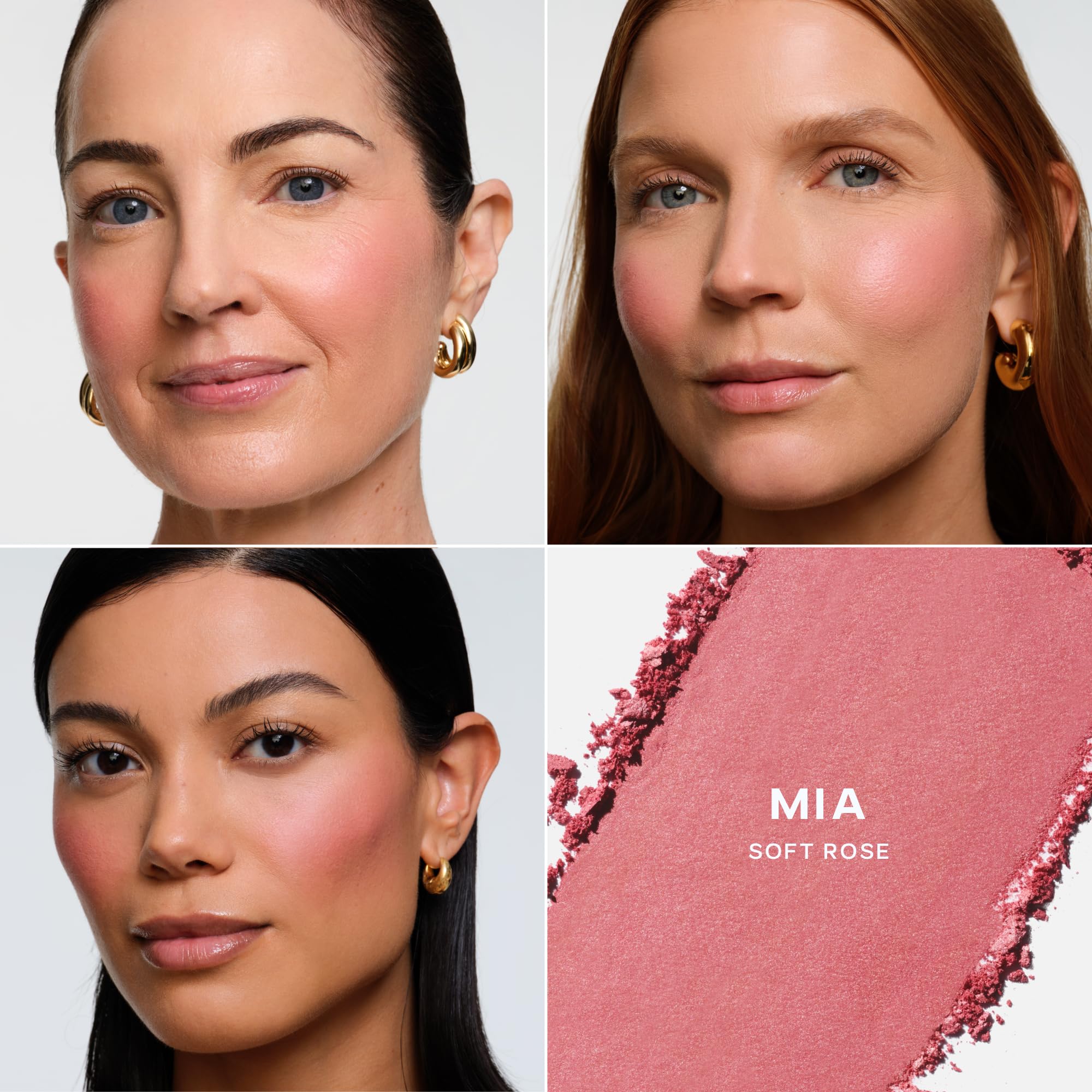 Saie Cheek Flush Duo - Dew Liquid Blush (.40 oz, Lady), SuperSuede Baked Powder Blush (.01 oz, Mia) - Layerable, Skin-Nourishing Blushes for a Seamless Radiant Finish SaieBuy Supplements Australia